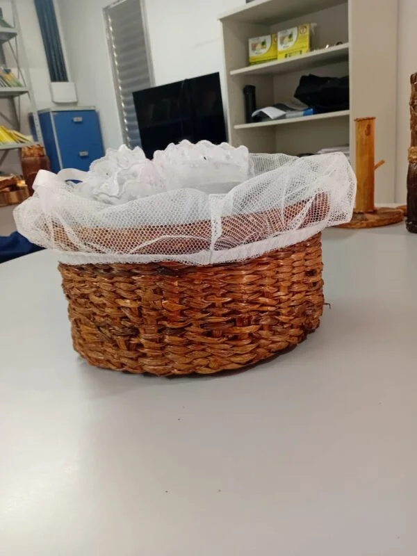 Cesta Aurora – Tradição em Fibras Naturais