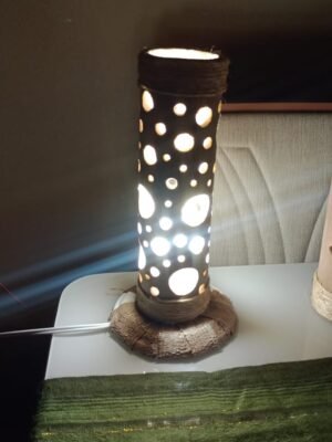 Luminária de Bambu Artesanal